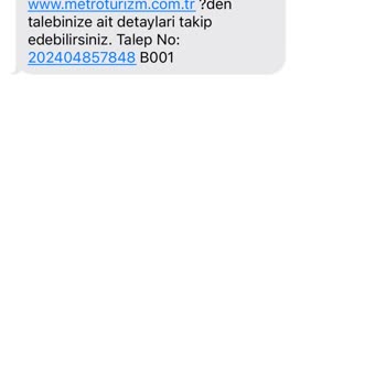 Metro Turizm Biletimi İptal Etmedi