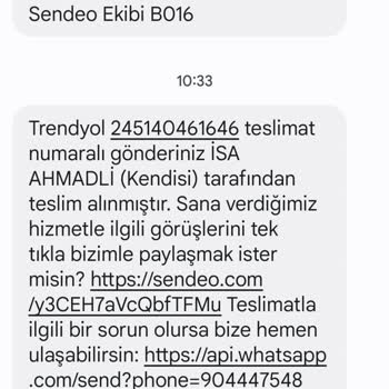 Sendeo Dağıtım Yerini Söylemiyor Çağrı Merkezi