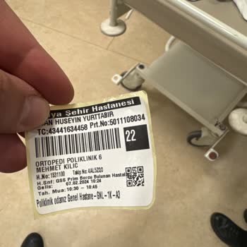 Konya Şehir Hastanesi Kul Hakkına Dikkat