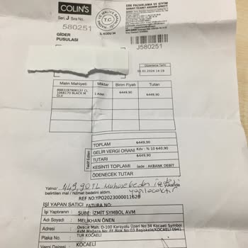 Colin's Mağduriyet Süreci
