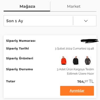 Ozdilekteyim.com 4 Gündür Ürünler Kargoya Bile Verilmedi.