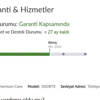 Lenovo Bilgisayar Lenovo Premium Care Garantisi Tamir Yapmıyor