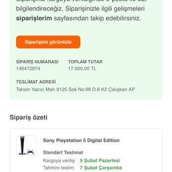 Hepsiburada'dan İndirimli Aldığım Ürünün Tedarik Edilememesi
