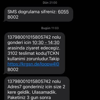 Kargom Sende Kargo Teslimatım