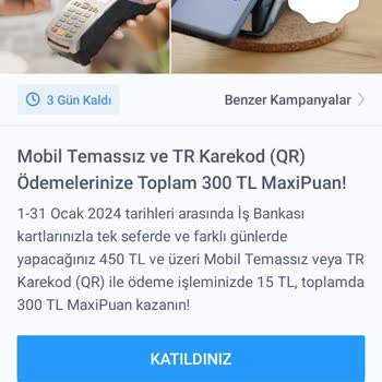 İş Bankası 75₺ Puan Vermedi
