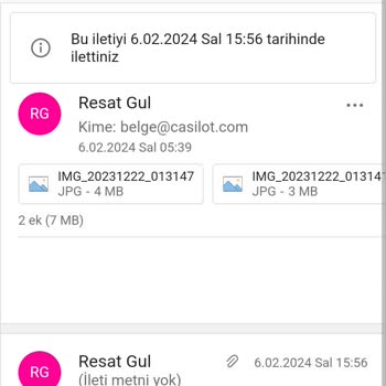 Casilot Hesap Sorunu Ve Müşteri Hizmetleri İletişim Problemi