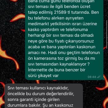 Media Markt İphone 11 Garanti-Kasko Sorunu