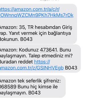 Amazon Hesabımı Ele Geçirdi