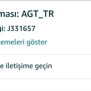 Amazon Agt.tr Kargo Şirketi