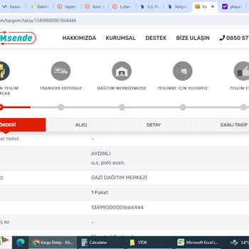 KARGOMsende 3 Haftadır Teslim Edilmeyen Siparişim