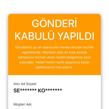 AGT Kurye (aynigunteslim.com) Teslimat Gecikti Diğeri Kendi Kendine İade Edildi İletişimde Kimse Yok