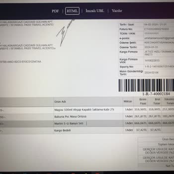 Madame Coco Sipariş Verdiğim Ürün Yanlış Ve Eksik Geldi.