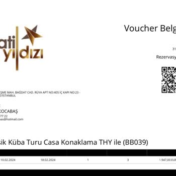 Tatil Yıldızı Küba Turu (10Şubat) Para İadesi