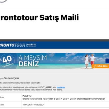 Pronto Tour Wi-fi Sorunu Yurt Dışı Turu