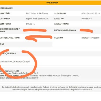 MYM Giyim (Esenler) İki Adet Taktik Pantolon Yerine Çocuk Pijama Takımı Göndermişler