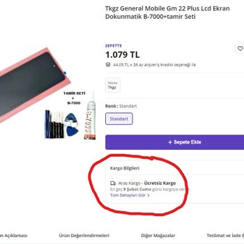 N11 Ürün Sayfasında Yanıltıcı Bilgi Veriyor.