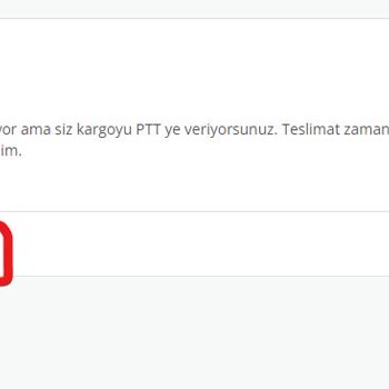 N11 Ürün Sayfasında Yanıltıcı Bilgi Veriyor.