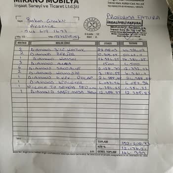 Doğtaş Mobilya Teslim Edilmeyen Mobilya Hk