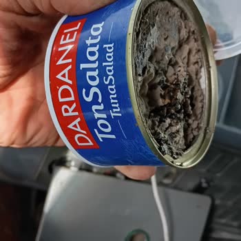 Dardanel Tuna Salata Bozuk Çıktı.