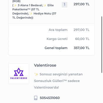 Valentirose Sorumluluk Yok Şikayetçiyim