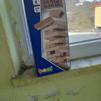 Jenga Oyunu Denge Blokları Defolu