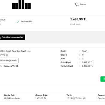 Elle Ayakkabı 6 Aylık Garanti Sorunu