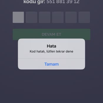 Armut Hata Veriyor Girerken