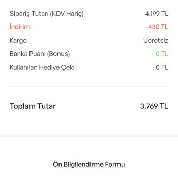 İdefix Satışımı İptal Etti