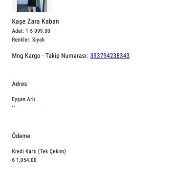 Merve Serin Butik'ten Alışveriş Büyük Hata!