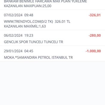 Moka Samandıra Petrol Kredi Kartı Bilgilerimi Kullandı