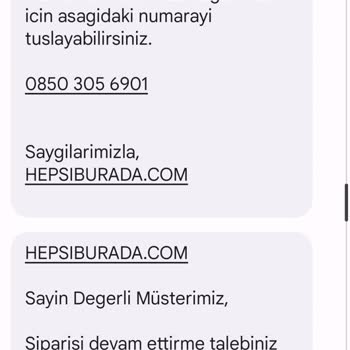 Hepsiburada Güven Sarsıcı Alışveriş Deneyimi