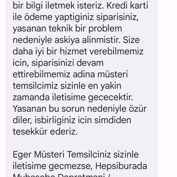 Hepsiburada Güven Sarsıcı Alışveriş Deneyimi
