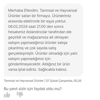 Hepsiburada Güven Sarsıcı Alışveriş Deneyimi