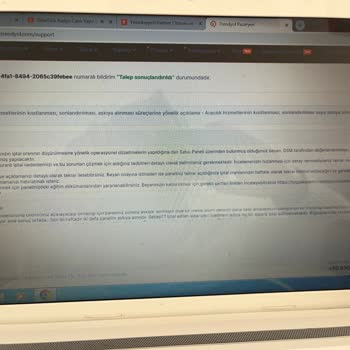 Trendyol Yemek İle İlgili Şikayet Var