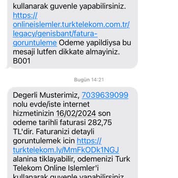 Türk Telekom'un Aylardır Bizi Mağdur Etmesi