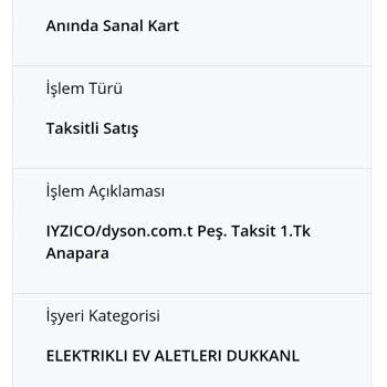 Dyson Olmayan Ürüne Ödeme Alıyor