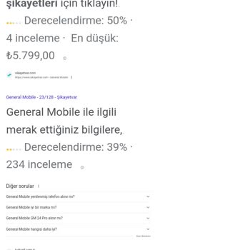 General Mobile Ekran Problemi Ve Fotoğraf Yedekleme Sorunu
