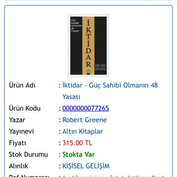 D&R Fiyat Farklılığı Konu Başlığı