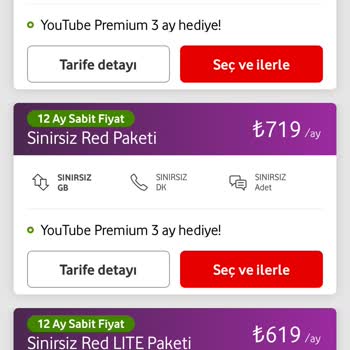 Vodafone Fahiş Fiyat Artışı