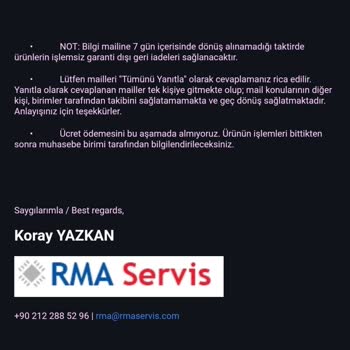 İtopya Bilgisayar İtopya Ekran Kartı Servis Sıkıntısı