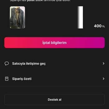 Gardrops Param İade Olmadı