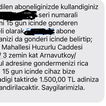 Millenicom Sürekli Artan Fiyat Ve Modem İade Kargo Ücreti