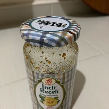 Harras Marka Reçelden Çıkan Plastik Parçası