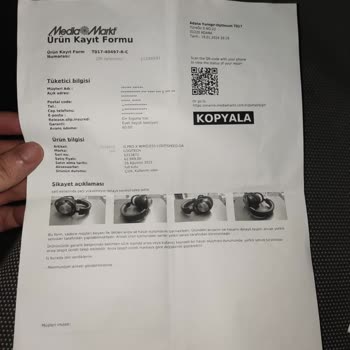 Media Markt Den Aldığım Logitech Kulaklık Onarılmıyor Mağdur Oldum.