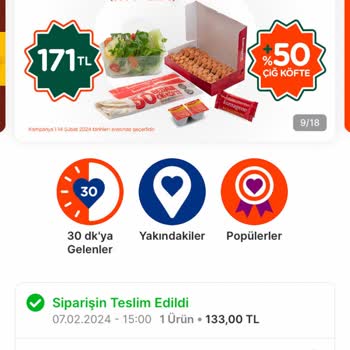 Migros Yemek Sipariş İptali Sorunu