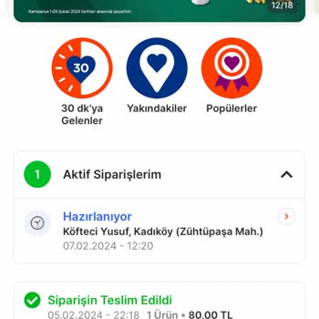 Migros Yemek Sipariş İptali Sorunu