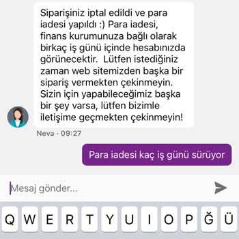 Foreo Para İadesi Hala Yapılmadı