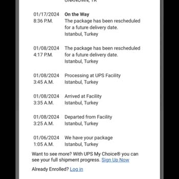 UPS'in Yalan Beyanı Sebebiyle Ürün İadesi Yapamıyorum. Ürün Kayıp.