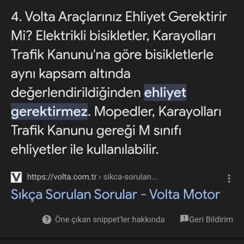 Volta Yüzünden Ceza Yedim.