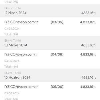Dyson Firması Ödeme Yapmama Rağmen Ürünü Göndermiyor